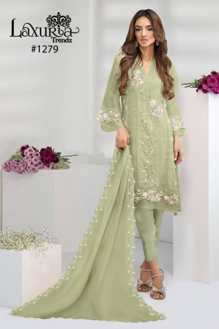 D no 1279 Georgette Pakistani Readymade Suits Catalog